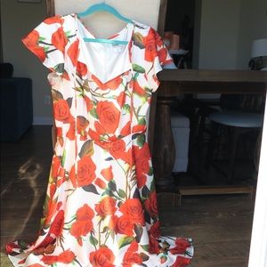 Floral dress from Unique Vintage